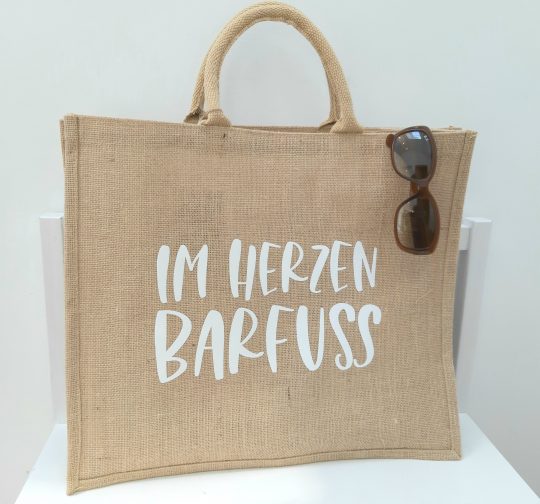 Tasche - Jutetasche maxi - verschiedene Sprüche