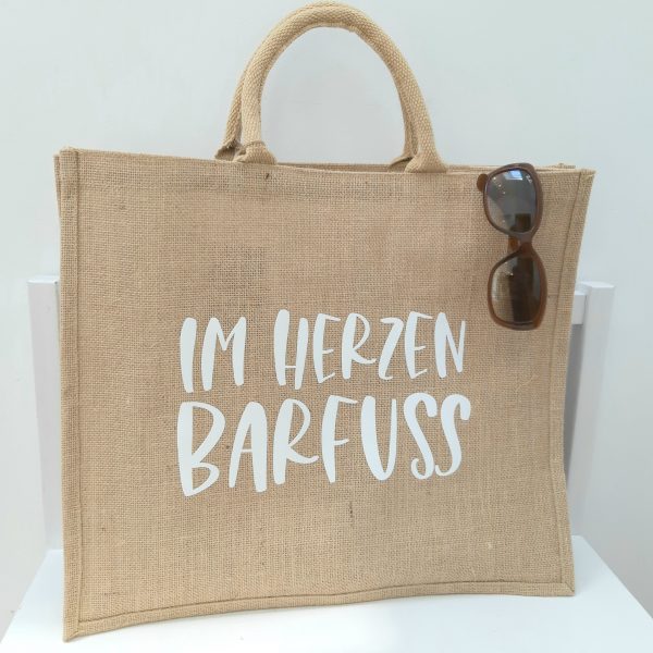 Tasche - Jutetasche maxi - verschiedene Sprüche