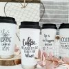 Thermobecher - coffee to go Becher mit Spruch - 420ml