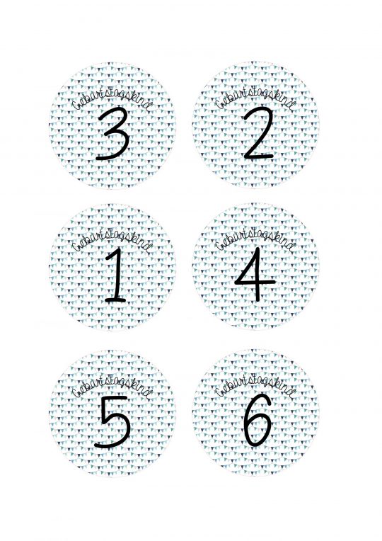 Geburtstagskrone mit Name inkl. austauschbare Buttons 1-6 – Bild 9