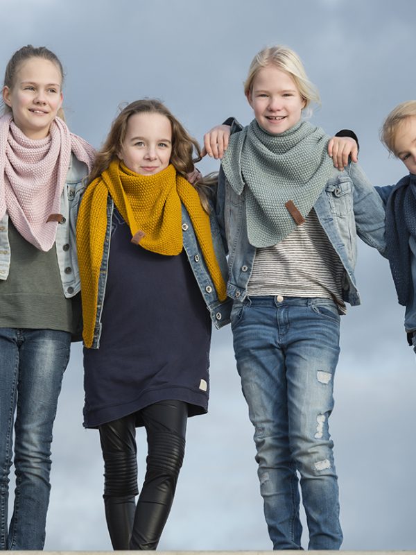 Strickschal Kinder