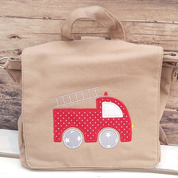 Kindergartentasche // Kindergartenrucksack Feuerwehr