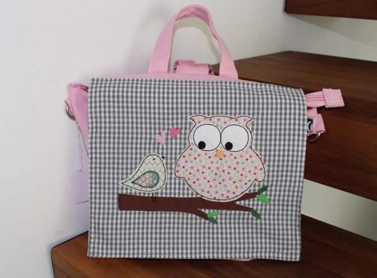 Kindergartentasche // Kindergartenrucksack Eule
