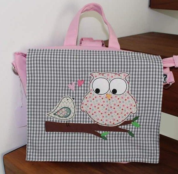 Kindergartentasche // Kindergartenrucksack Eule