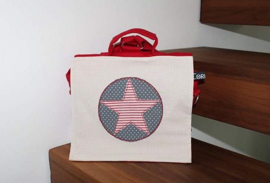 Kindergartentasche - Kindergartenrucksack Stern