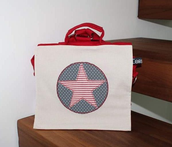 Kindergartentasche - Kindergartenrucksack Stern