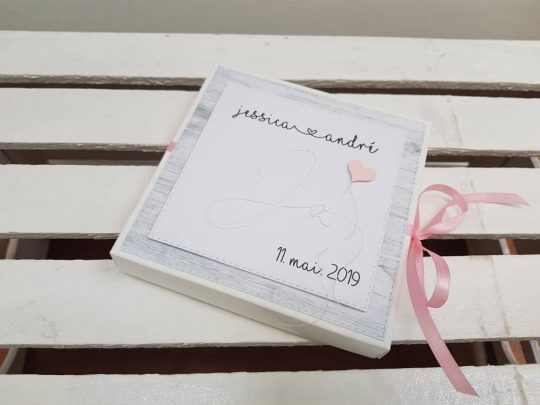 Verpackung Geldgeschenk Hochzeit – Bild 2