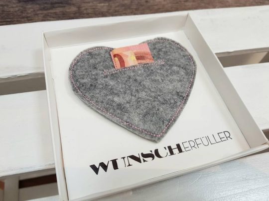 Verpackung Geldgeschenk Hochzeit – Bild 3