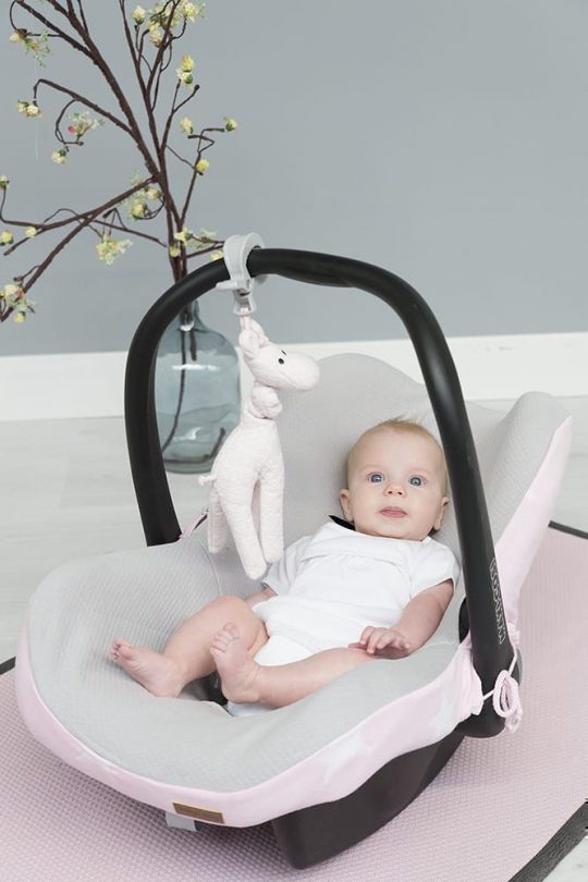 Vibrierende Giraffe - Kinderwagen / Autowanne – Bild 2