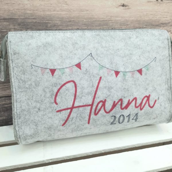 Necessaire - Kosmetiktasche - Windeltasche to go - personalisiert