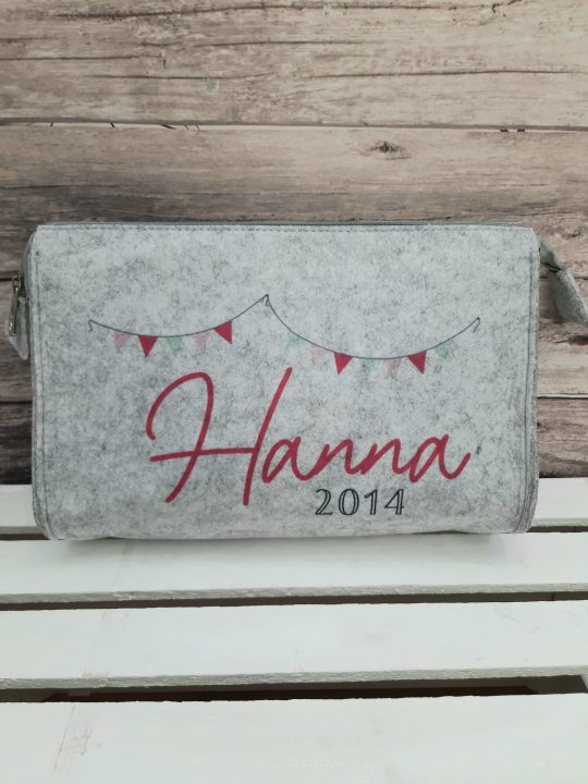 Necessaire - Kosmetiktasche - Windeltasche to go - personalisiert – Bild 2