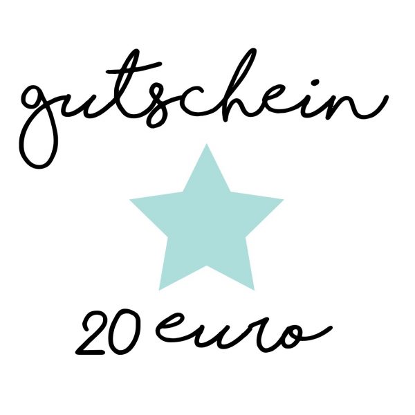 Geschenkgutschein 20 Euro