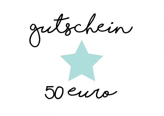 Geschenkgutschein 50 Euro
