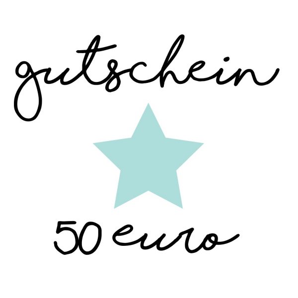 Geschenkgutschein 50 Euro