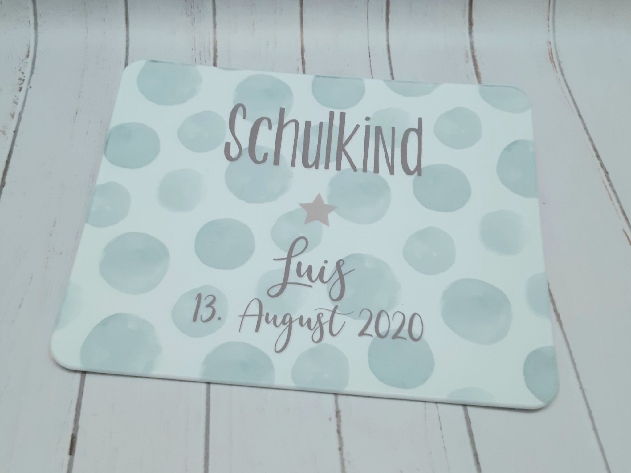 Bärenfreunde Personalisiertes Holzbrett - Frühstücksbrettchen Mit Namen