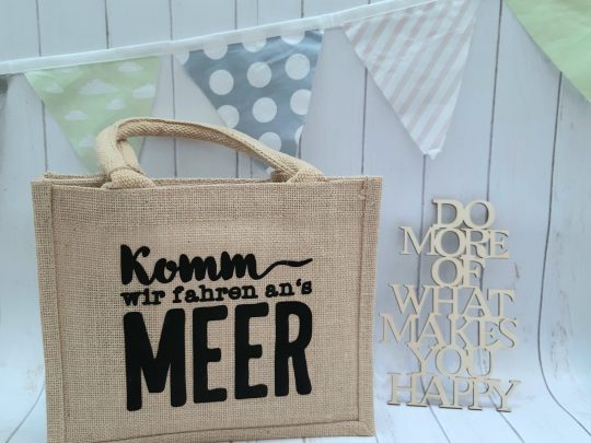 Tasche - Jutetasche maxi - verschiedene Sprüche – Bild 6