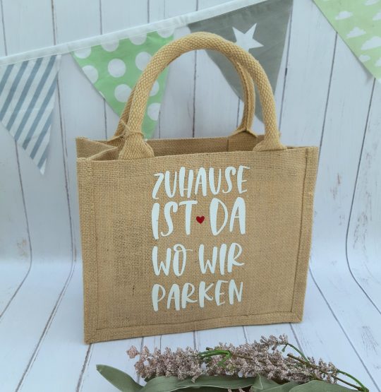 Tasche - Jutetasche maxi - verschiedene Sprüche – Bild 4
