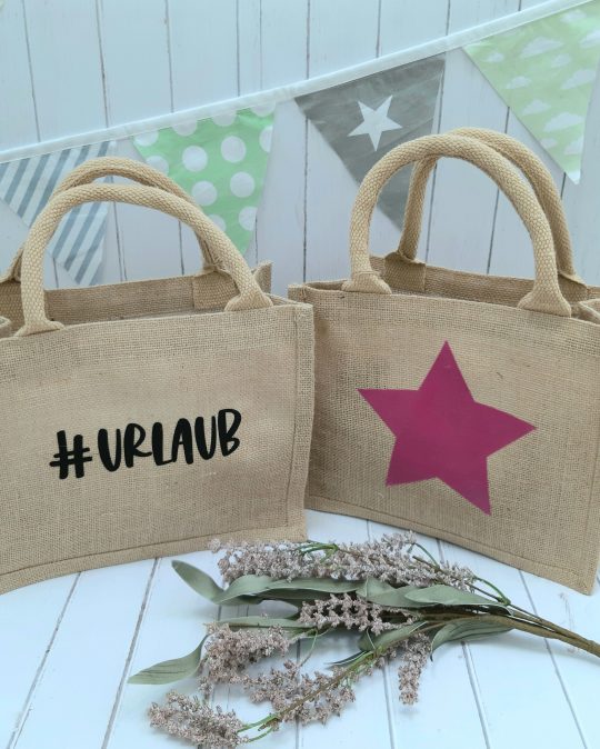 Tasche - Jutetasche maxi - verschiedene Sprüche – Bild 5
