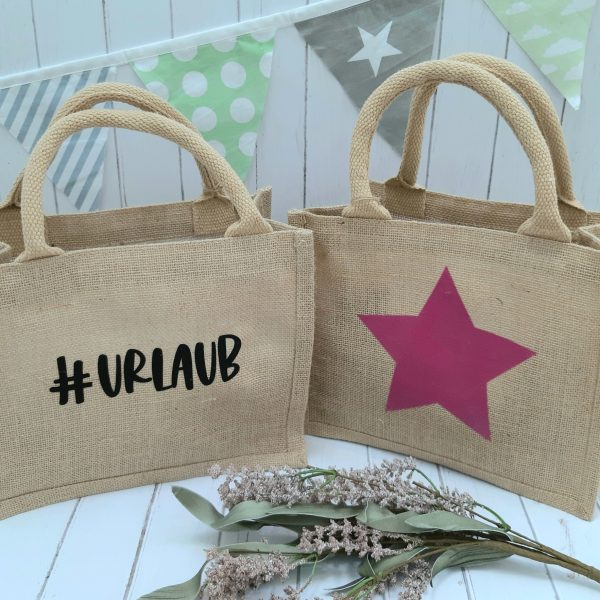 Tasche - Jutetasche - mini