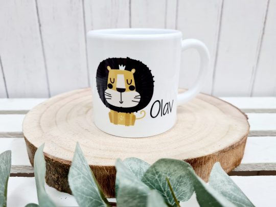 Kinderbecher/Kindertasse aus Kunststoff mit Namen - perfekt für kleine Kinderhände - viele Motive zur Auswahl