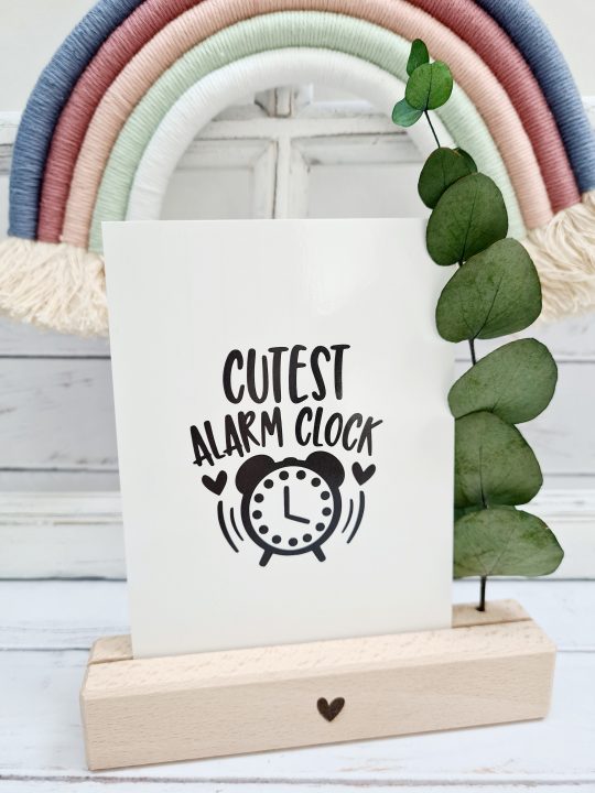 Postkarte - Cutest Alarm clock