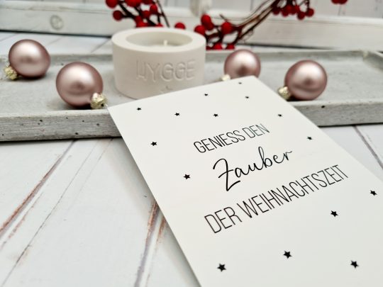 Auswahl oder Set an Weihnachtskarten - Postkarten Weihnachten – Bild 2