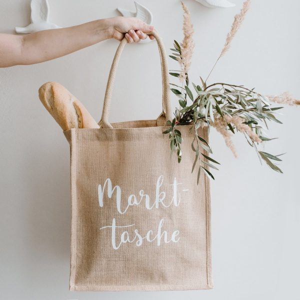 Markttasche - Jute Shopper - Raumwunder