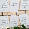 Auswahl oder Set an Weihnachtskarten - Postkarten Weihnachten