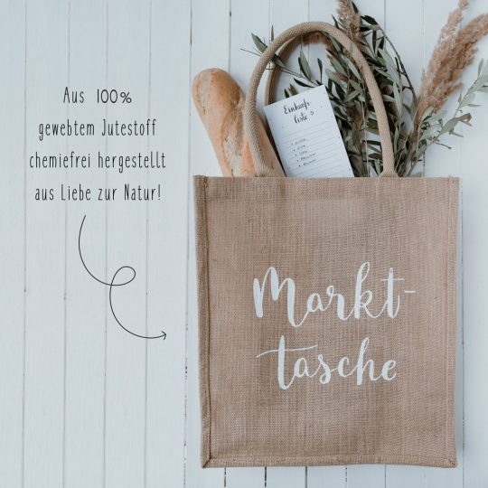 Markttasche - Jute Shopper - Raumwunder – Bild 4
