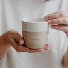 Kleiner Steingut Becher "Ciao Kakao" – Bild 2