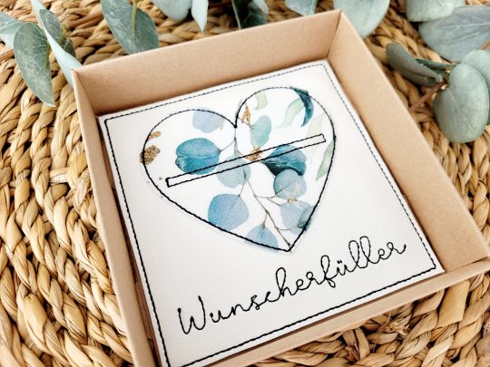 Verpackung Geldgeschenk Hochzeit // Wunscherfüller – Bild 3