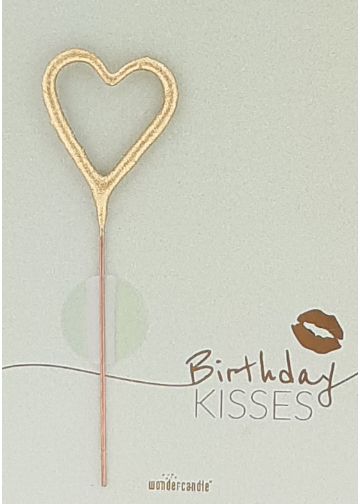Karte Birthday Kisses