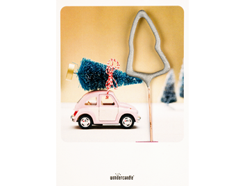 Karte Xmas Auto Karte Xmas Auto