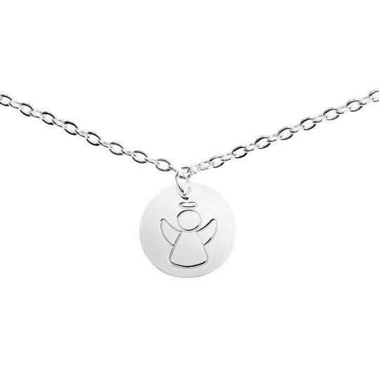 Armband - "Bless you" - versilbert - Schutzengel – Bild 3