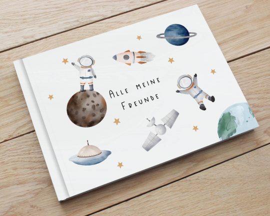 Freundebuch für Kinder Astronauten – Bild 3
