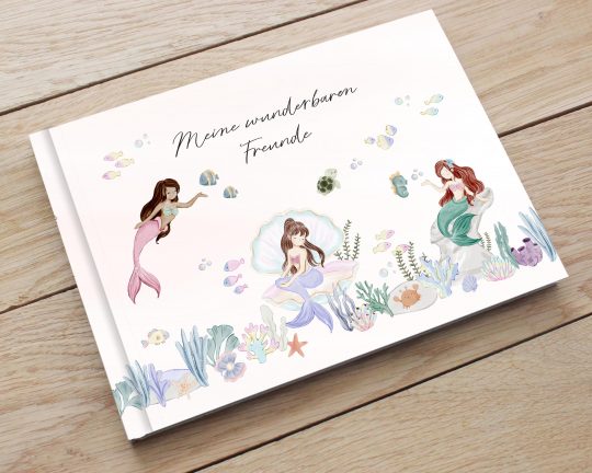 Freundebuch für Kinder - Meerjungfrauen – Bild 8