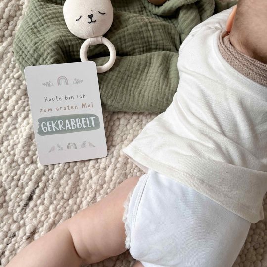 Meilensteinkarten Baby "WALD" – Bild 7