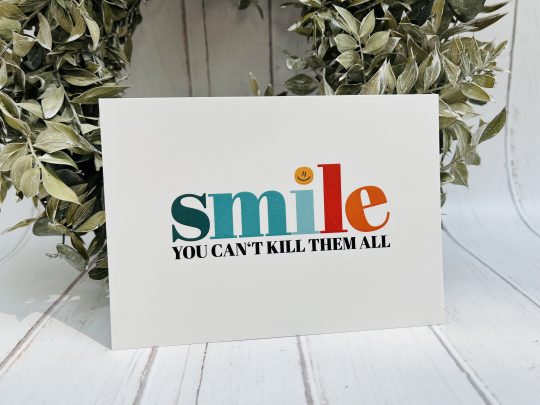 Postkarte - Smile 