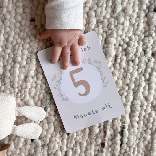 Meilensteinkarten Baby "WALD" – Bild 4