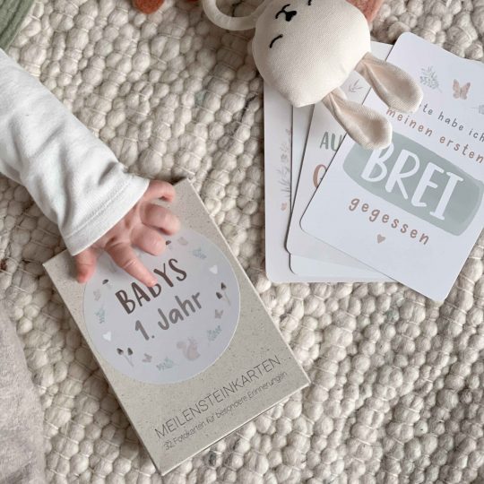 Meilensteinkarten Baby "WALD" – Bild 6
