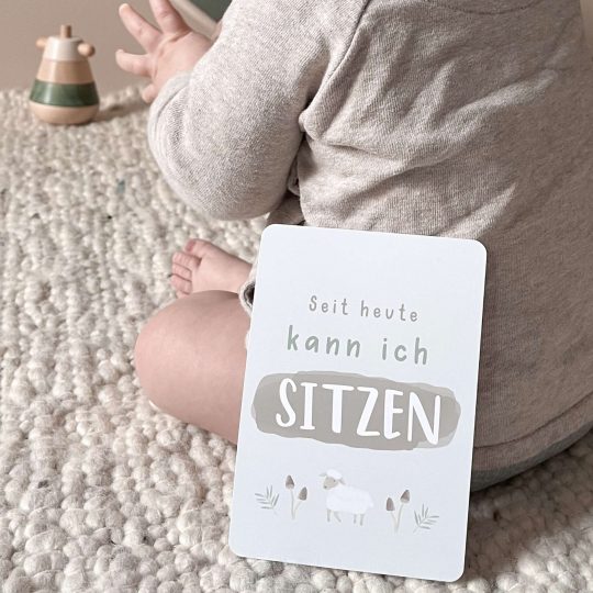 Meilensteinkarten Baby "WALD" – Bild 5