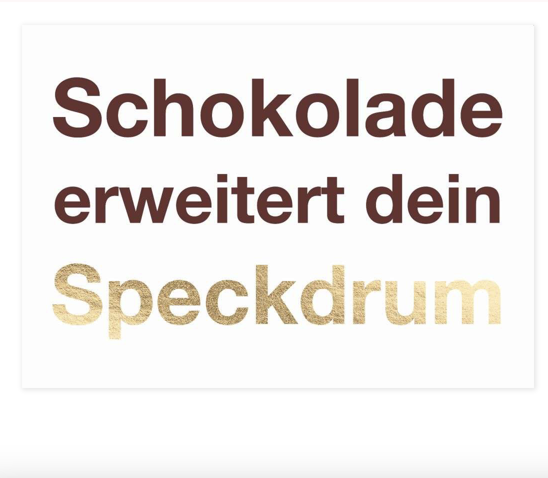 Schokolade