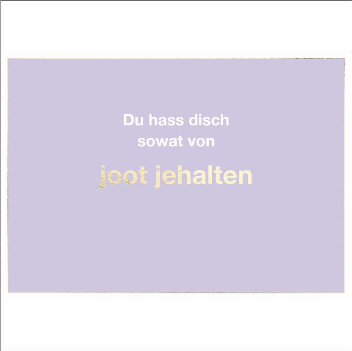 joot jehalten