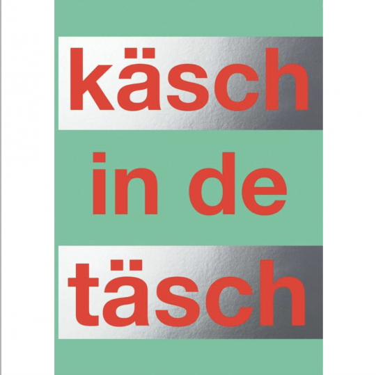Doppelkarte: Käsch in de Täsch