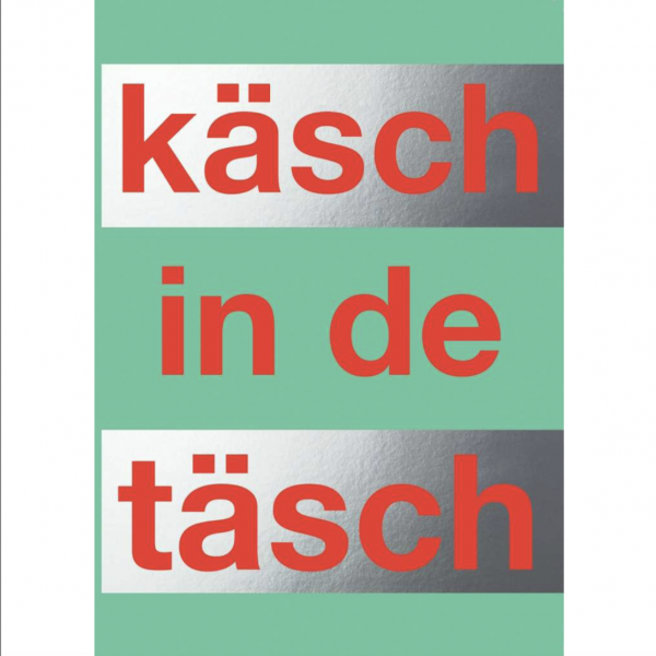 Doppelkarte: Käsch in de Täsch