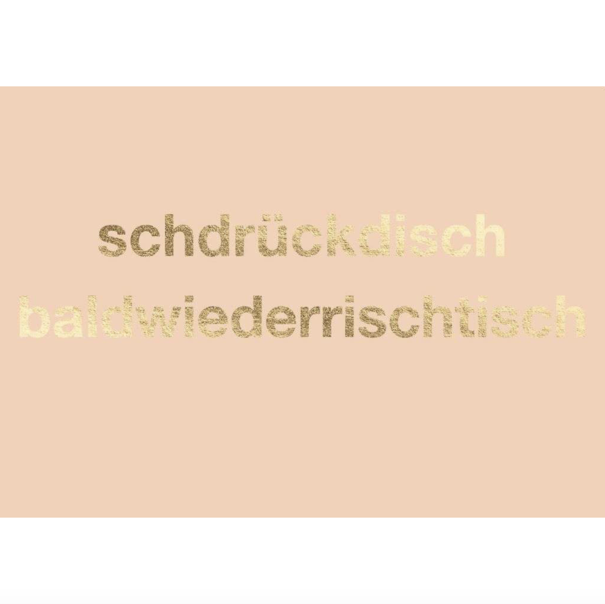 schdrückdisch