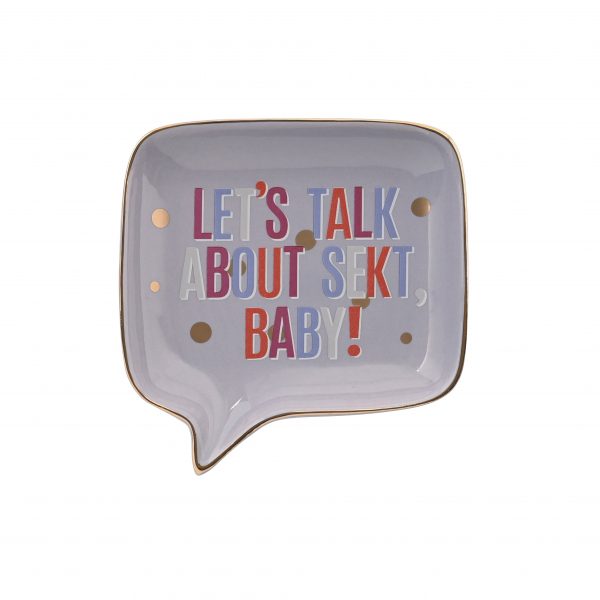 Love Plates, Glasteller // Lethes talk about Sekt Baby // flieder
