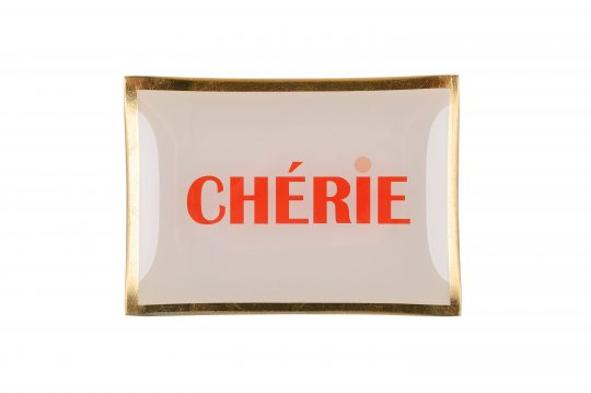 Love Plates, Glasteller // Chérie // dusty rose – Bild 2