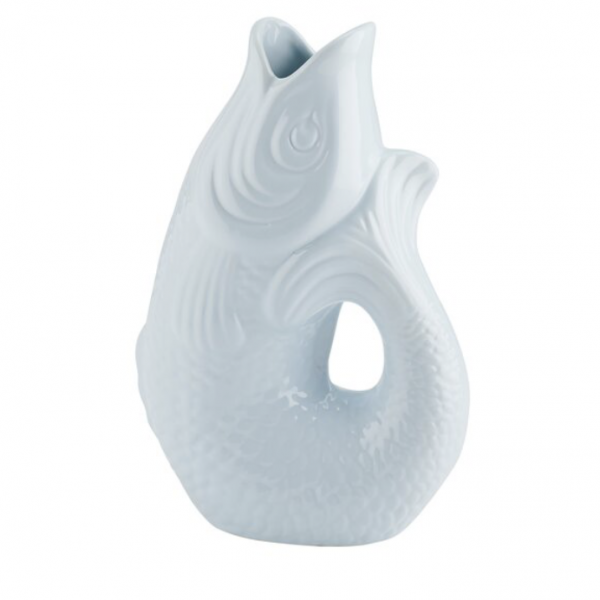 Monsieur Carafon // Fisch Karaffe // Vase // blue horizon // 1,2 Ltr.