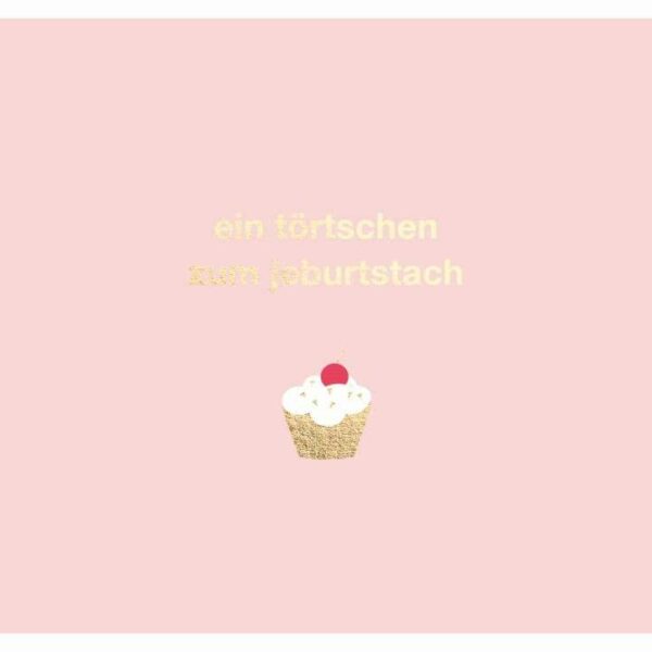 Postkarte: Törtschen zumjeburtstach